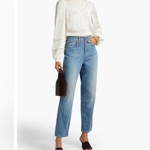 Veronica Beard Blake High rise classic straight jeans size 25